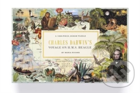Charles Darwins Voyage on H.M.S. Beagle (A 1000-Piece Jigsaw Puzzle) - puzzle z kategorie 500 - 1000 dílků