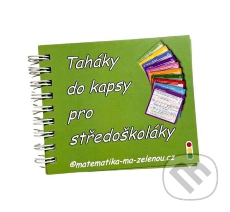 Taháky do kapsy pro středoškoláky - Matematika (knížka) - Zuzana Zelená, ZAPIN s.r.o., 2021