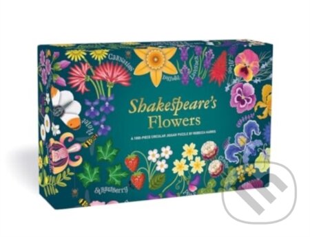Shakespeare's Flowers: A 1000-Piece Jigsaw Puzzle with a Poetic Host of Flowers, Plants and Animals - puzzle z kategorie Multi puzzle