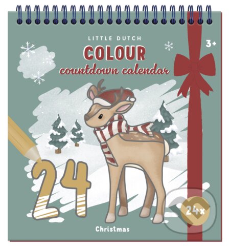 Adventný kalendár omaľovánky