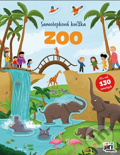 Kniha: Samolepková knížka ZOO (Jiří Models)