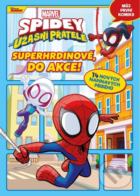 Kniha: Marvel - Spidey a jeho úžasní přátelé: Superhrdinové, do akce! (Alicanto)