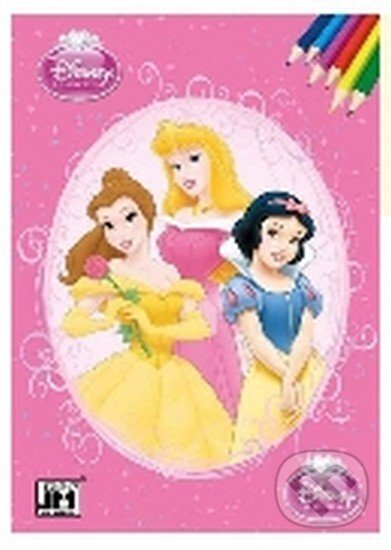 Kniha: Disney Princezny - Omalovánky A5 (Jiří Models)