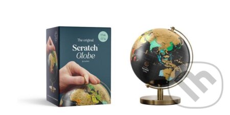 Stírací Globus 14 cm (SUCK UK)