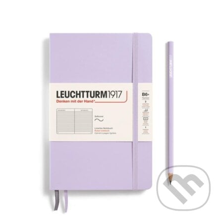 Leuchtturm1917 Zápisník Lilac Softcover B6+ linkovaný