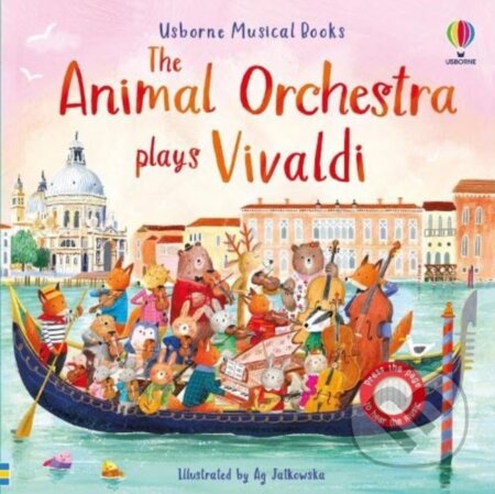 The Animal Orchestra Plays Vivaldi - Sam Taplin, Ag Jatkowska (ilustrátor), Usborne, 2024