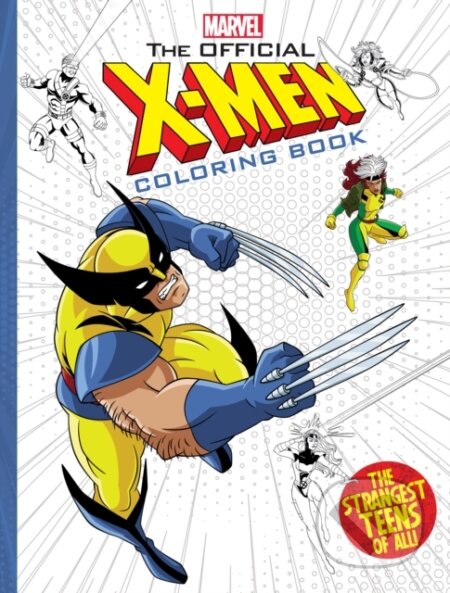 The Official X-Men Coloring Book - kniha z kategorie Omalovánky