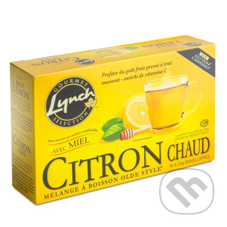 HOT LEMON - Horúci citrón s medom (10x20g)