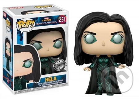 Funko POP Bobble Marvel Thor Ragnarok Hela Unmasked (Exc) (CC) (Funko). Funko, 2019