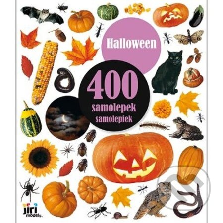 Kniha: 400 samolepek Halloween (Jiří Models)