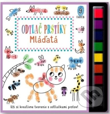 Kniha: Odtlač prstíky: Mláďatá (Svojtka&Co.)