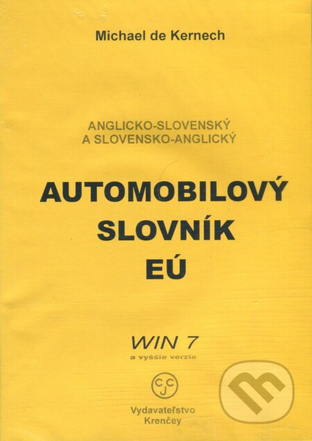 Anglicko-slovenský a slovensko-anglický automobilový slovník EÚ