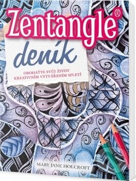 Zentangle - deník - Mary Jane Holcroft, Edice knihy Omega, 2017