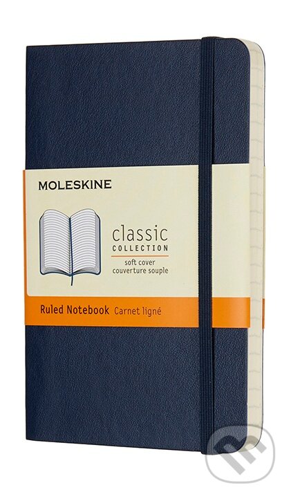 Moleskine - tmavomodrý zápisník, Moleskine, 2017