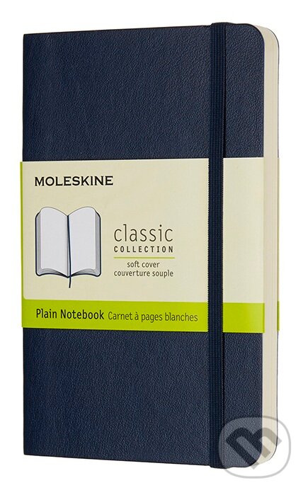 Moleskine - tmavomodrý zápisník, Moleskine, 2017