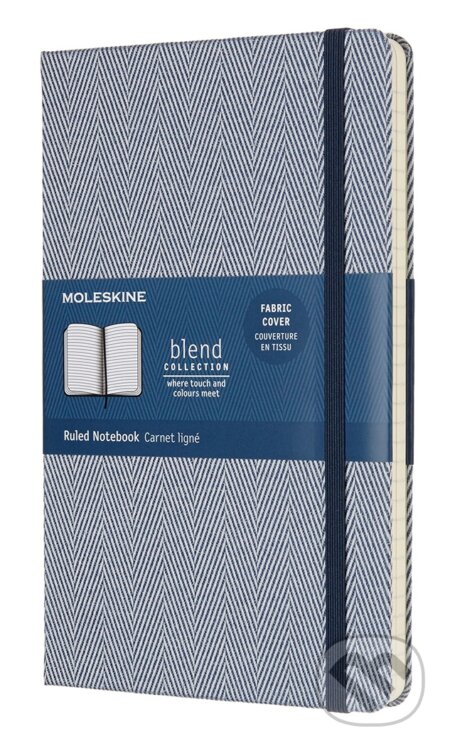 Moleskine - zápisník Blend modrý, Moleskine, 2017