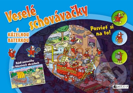 Veselé schovávačky s kúzelnou baterkou - Emiliano Migliardo - kniha z kategorie Úkoly pro děti