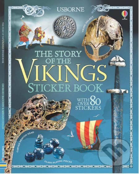 Story of the Vikings Sticker Book - Megan Cullis, Usborne, 2017