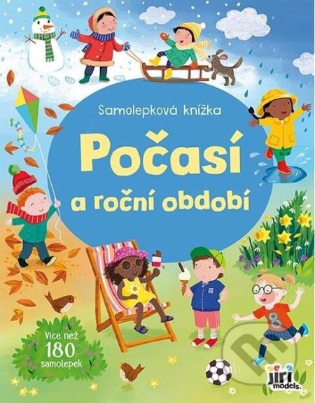 Kniha: Samolepková knížka Počasí a roční období (Jiří Models)
