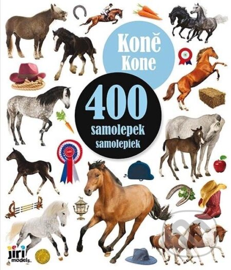 Kniha: 400 samolepek Koně (Jiří Models)