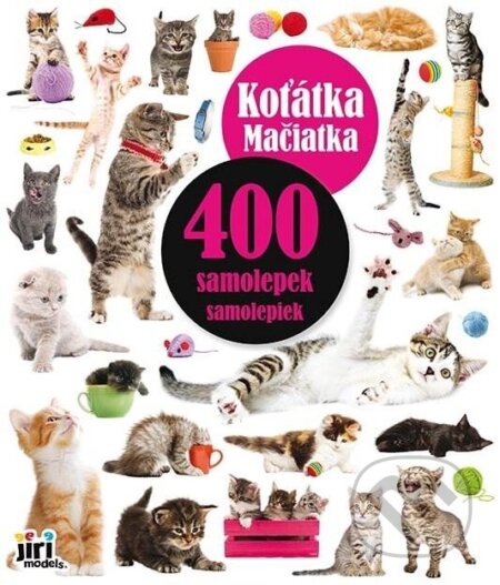 Kniha: 400 samolepek Koťátka (Jiří Models)