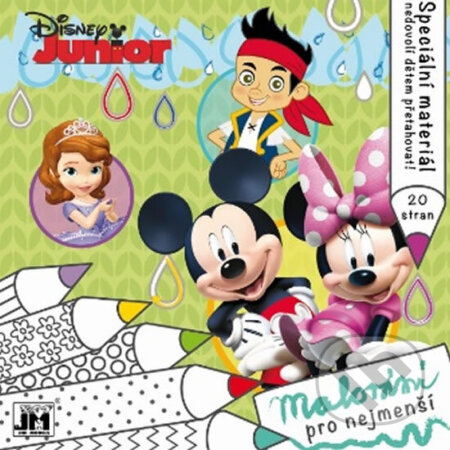 Kniha: Disney junior - Malování pro nejmenší (Jiří Models)