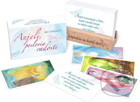 Anjeli, poslovia radosti s dreveným stojančekom - Sri Chinmoy - kniha z kategorie Aforismy