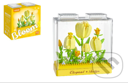 KOCO Stavebnice mini Tulipány 295ks
