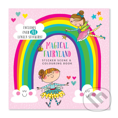 Set omaľovánky a nálepok  - Magical Fairyland (Rachel Ellen)