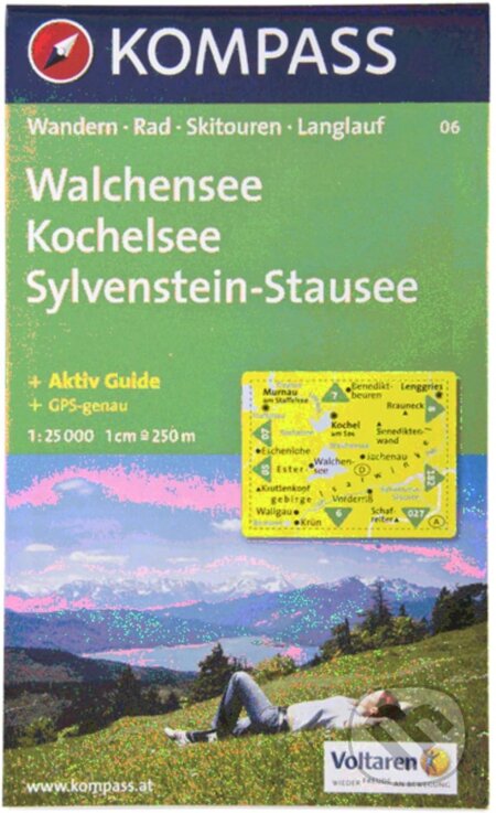 Walchensee Kochelsee ,Sylvenstein 06 / 1:25T NKOM (Kompass). Kompass, 2013