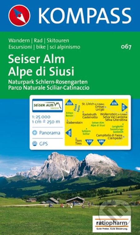 Seiser Alm 067 / 1:25T NKOM (Kompass)