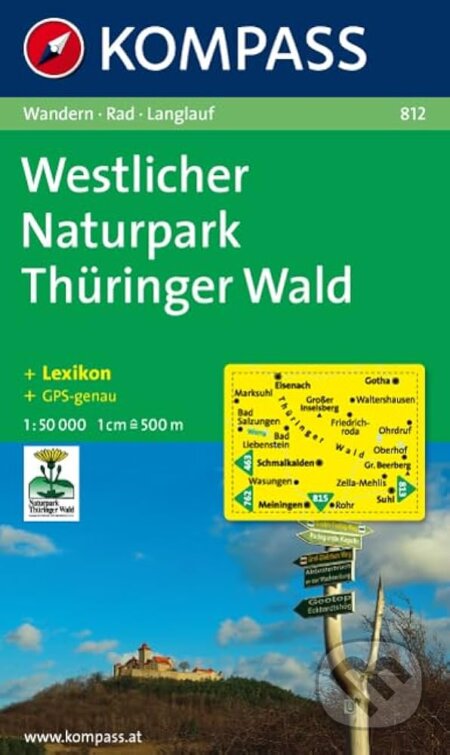 Westlicher Thüringer Wald 812 / 1:50T NKOM (Kompass)