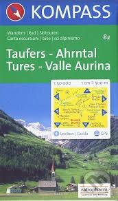 Taufers,Ahrntal 82 / 1:50T KOM (Kompass). Kompass, 2013