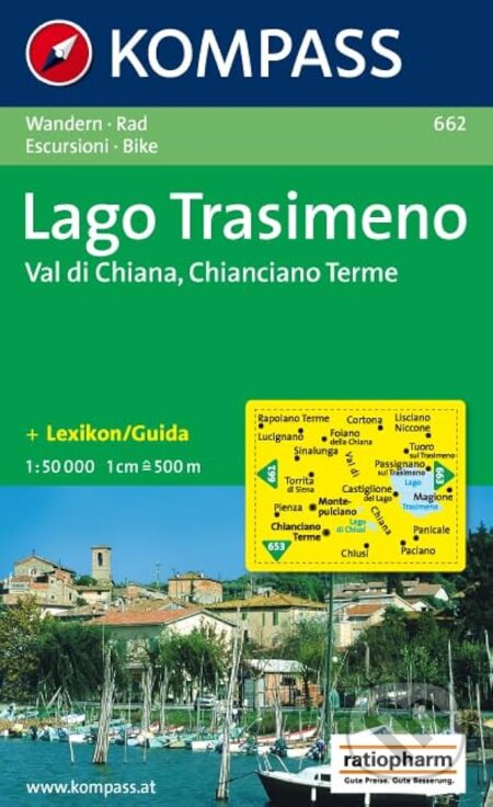 Lago Trasimeno 662 / 1:50T KOM (Kompass)