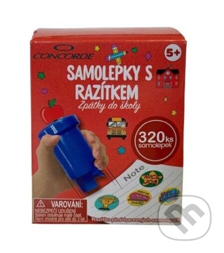 Samolepky s razítkem CONCORDE - Zpátky do školy (Concorde)