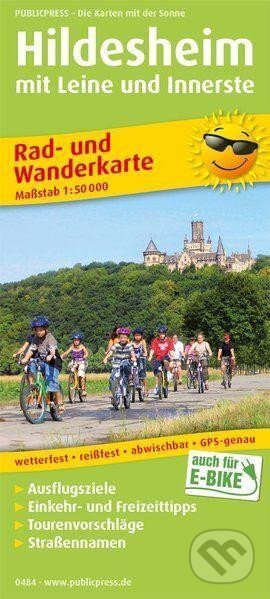 Hildesheim s vodítkem a nejvnitřnějším 1:50 000 / cyklistická a turistická mapa (freytag&berndt)