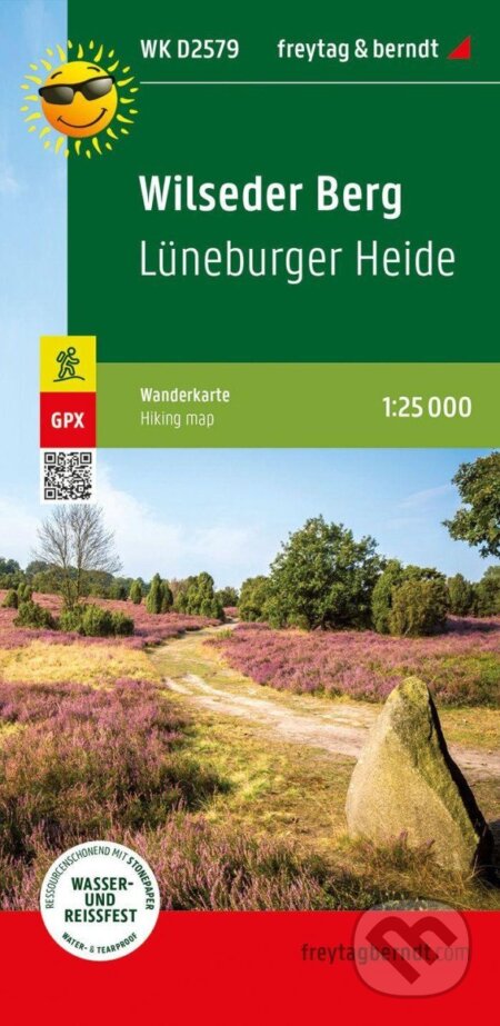 Wilseder Berg 1:25 000 / turistická a cykloturistická mapa (freytag&berndt)
