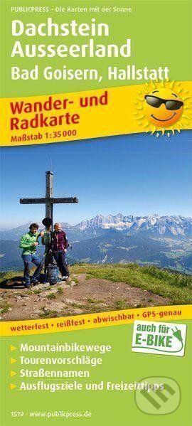 Dachstein, Ausseerland, Bad Goisern, Hallstatt 1:35 000 / turistická a cykloturistická mapa (freytag&berndt)