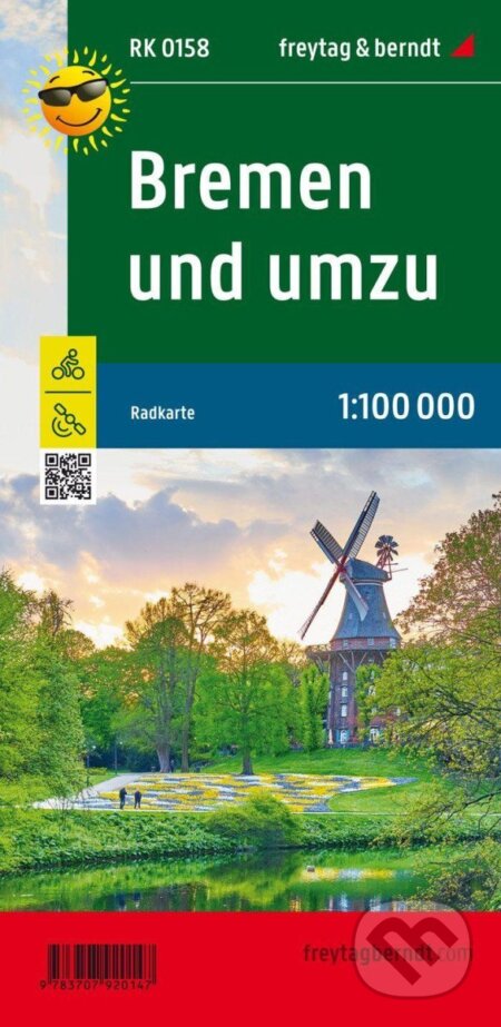 Brémy a okolí 1:100 000 / turistická a cykloturistická mapa (freytag&berndt)