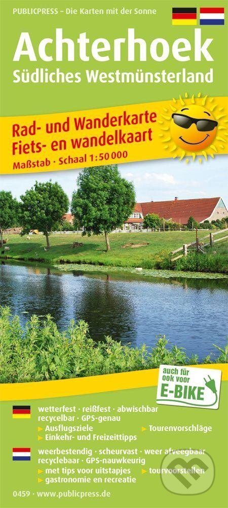 Achterhoek-South West Munsterland 1:50 000 / cyklistická a turistická mapa (freytag&berndt)