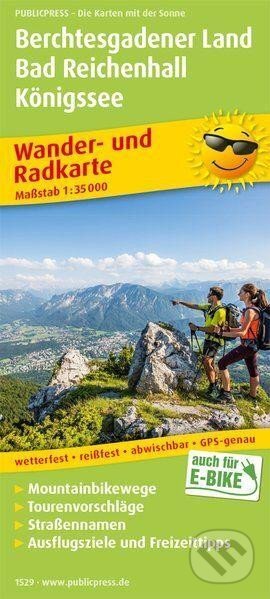 Berchtesgadener Land, Bad Reichenhall, Koenigssee 1:35 000 / turistická a cykloturistická mapa (freytag&berndt)