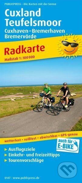 Cuxland-Teufelsmoor, Cuxhaven-Bremerhaven, Bremervörde 1:100 000 / cyklistická mapa (freytag&berndt)
