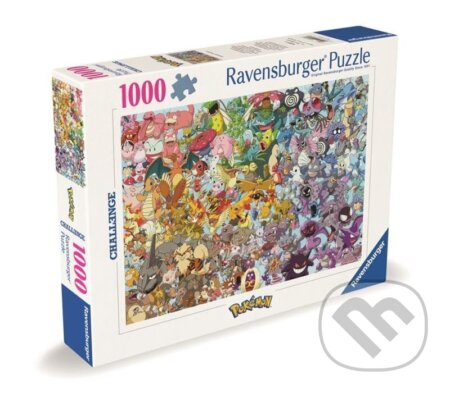 Challenge: Pokémon - puzzle z kategorie 300 a víc dílků