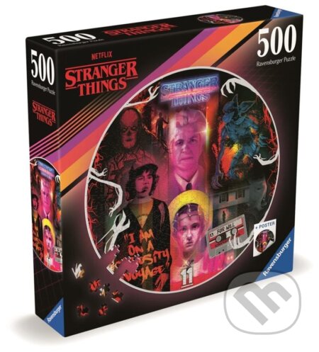 Ravensburger Kruhové Stranger Things 500 dílků