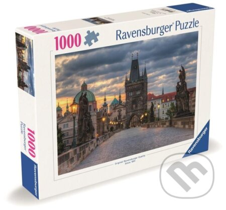 Ravensburger Praha: Procházka po Karlově mostě 1000 dílků