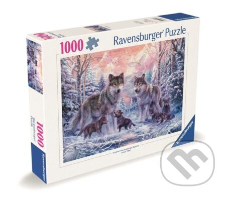 Arktičtí vlci - puzzle z kategorie Zvířata