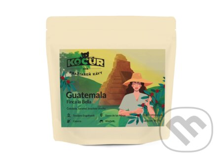 Kávy a čaje: Guatemala finca Da Bella (Kocúr). Kocúr, 2024