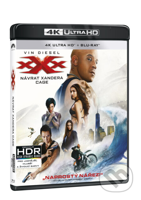 xXx: Návrat Xandera Cage Ultra HD Blu-ray - D.J. Caruso, Magicbox, 2017
