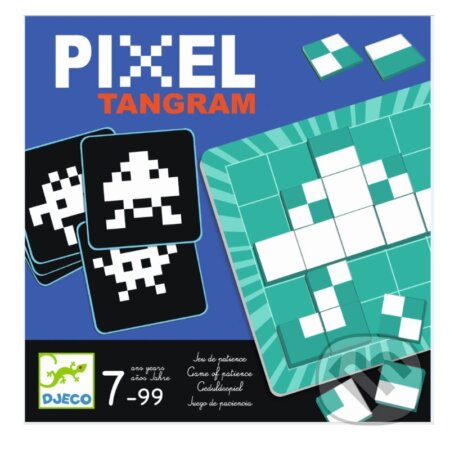 Spoločenská hra - Pixel Tangram, Djeco, 2019