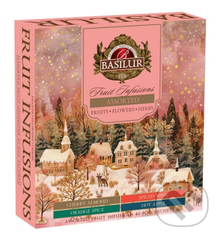 BASILUR Christmas Fruit Assorted prebal (40x1,8g)